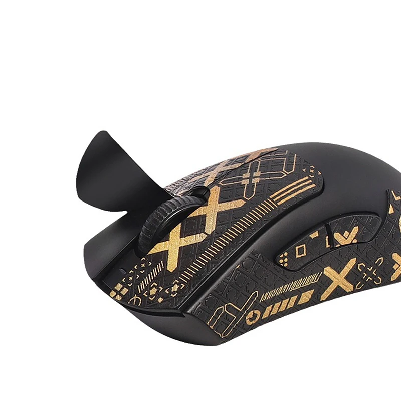 Handmade Mouse Grip Tape Skate Sticker Non Slip Suck Sweat Mouse Anti-Slip Sticker For RAZER DEATHADDER V3 PRO Mouse Accessories