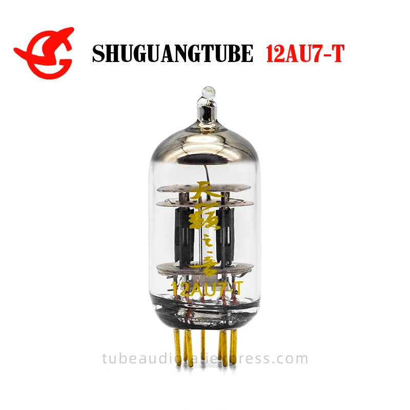 

HIFI Shuguang 12AU7-T 12AU7 Обновление лампы вакуумной лампы 12AU7 ECC82 Электронная лампа DIY Комплект аудиоусилителя Подходящий на заводе Quad