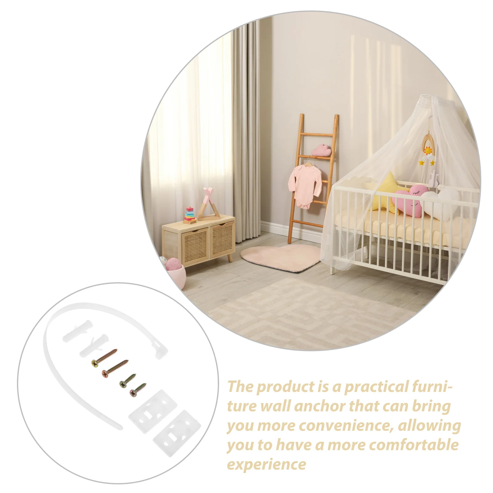 10 шт., анкерные ремни для мебели с защитой от опрокидывания, шкафа, комода, книжной полки, настенное крепление, защита