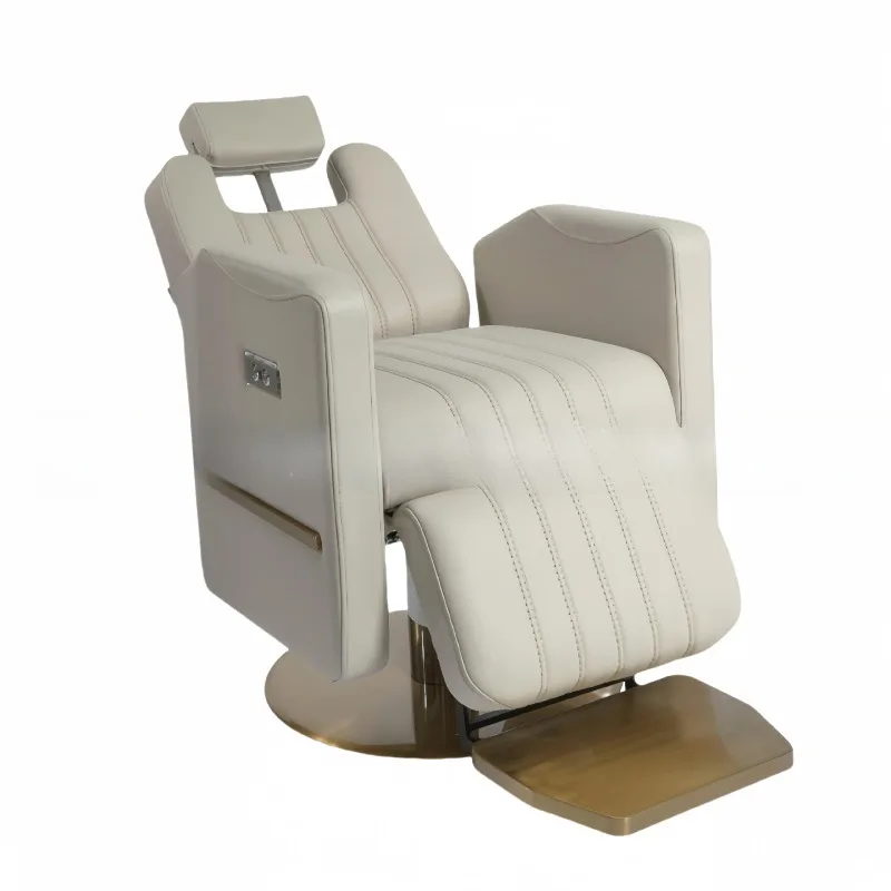 High-end hair care chair Hair salon Barber chair reclining beauty rotating chair