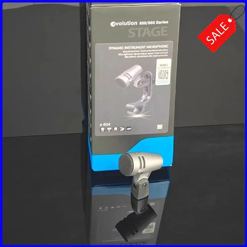 

Оригинальный комплект из 4 динамических микрофонов Evolution 600 Series E604 для ударных установок и малых барабанов, оптовая продажа, модель 2026 года