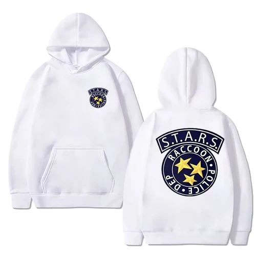 Imagen 2 del producto Nuevo en limitado Resident Evil Sudadera con capucha gráfica hombres mujeres Harajuku moda Y2k sudadera Unisex Casual polar jerseys de manga larga