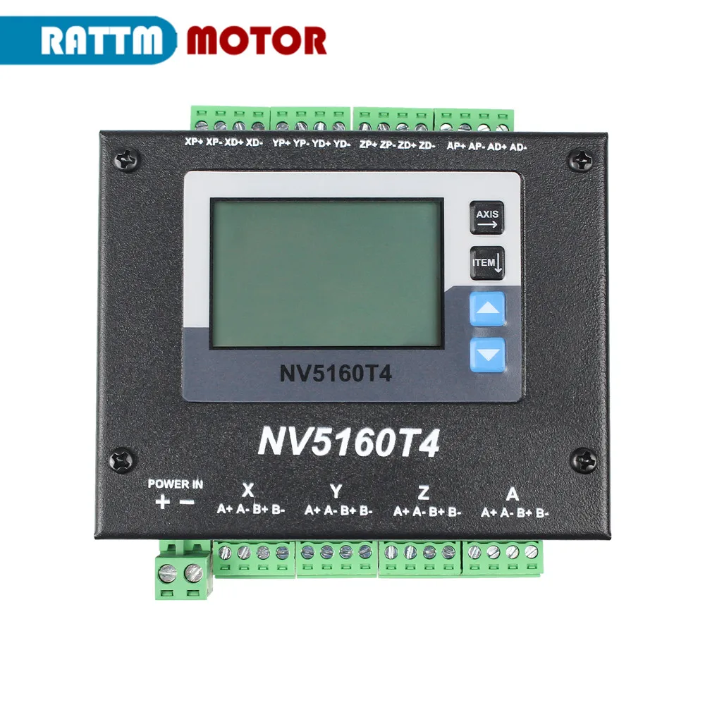 

High Performance 4 Axis Stepper Motor Driver NV5160T4 12-48VDC Max 6A For Pulse / Direction Control