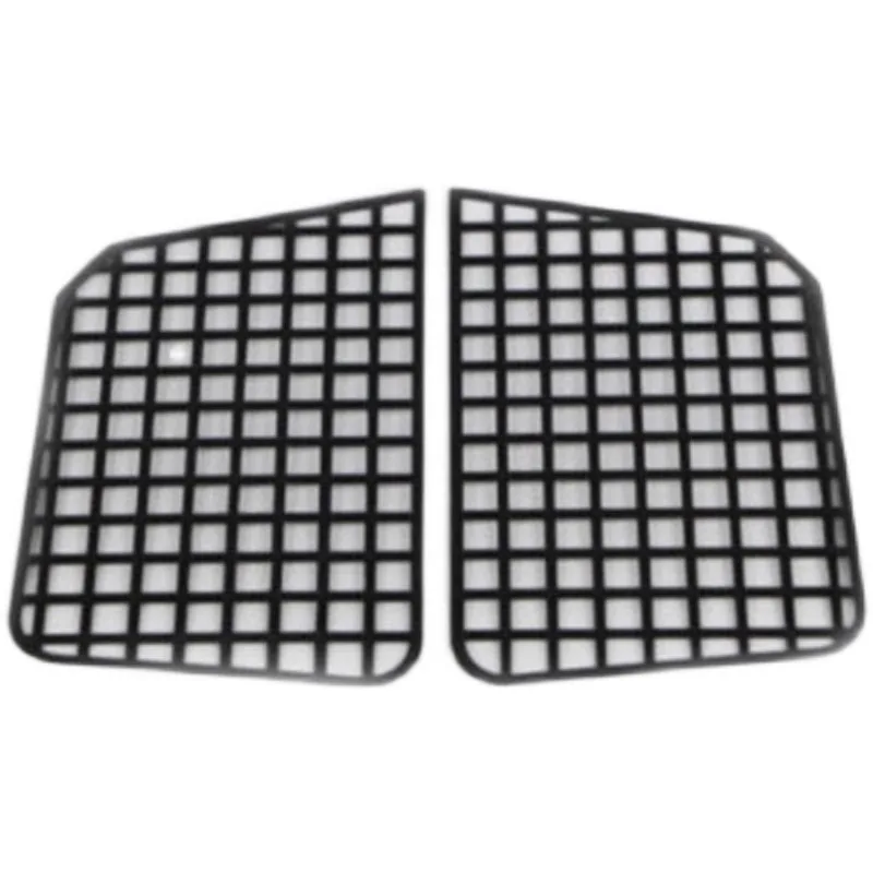 2PCS Simulation Fenster Net Schutz Seite Net Dekoration Zubehör für 1/7 RC Auto TRAXXAS UDR Hinten Gerade Brücke kurze Karte