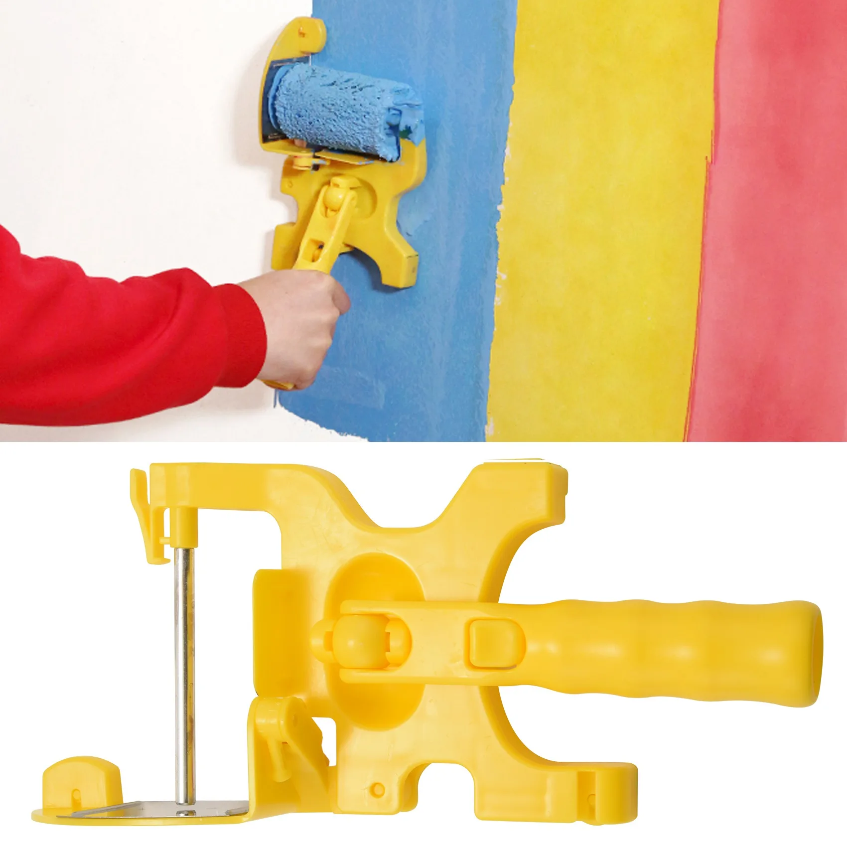 ABKW-Clean Cut Paint Edger Roller Brush Wall Ceiling Door Painting Roller Brush Painting Edging Tools For Wall Ceiling Door
