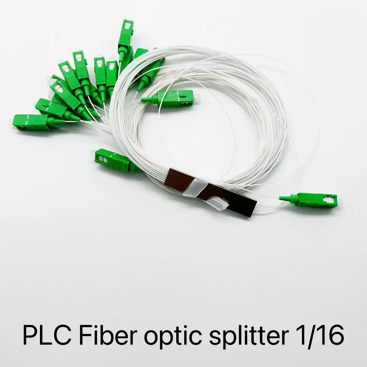 أفضل بيع الألياف البصرية الفاصل SC APC موصل 1x16 1x32 اتجاه جيد PLC الفاصل منتج ممتاز جودة عالية