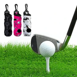 Riñonera portátil para pelotas de Golf, bolsa de almacenamiento, contenedor para 3 pelotas