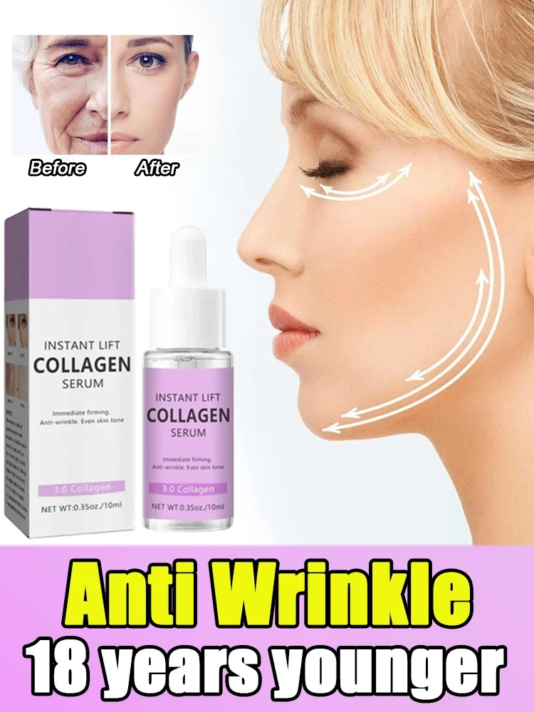 

Anti-wrinkle Serum Lifts and Firms Facial Skin Diminishes Fine Lines Moisturizing Nourishing Anti-Aging Essence