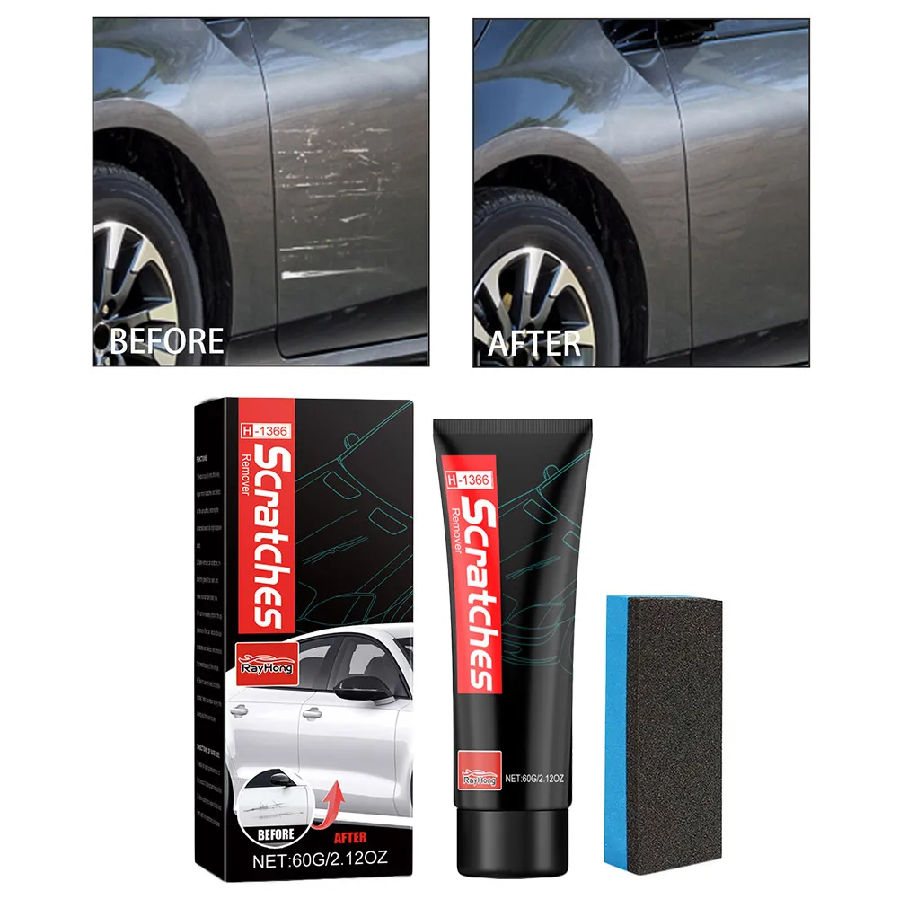Car Scratch Remover Paste Instant Erase Car Scratches Car Scratch Remover For Deep Scratches Car Scratch Remover For Scuffs