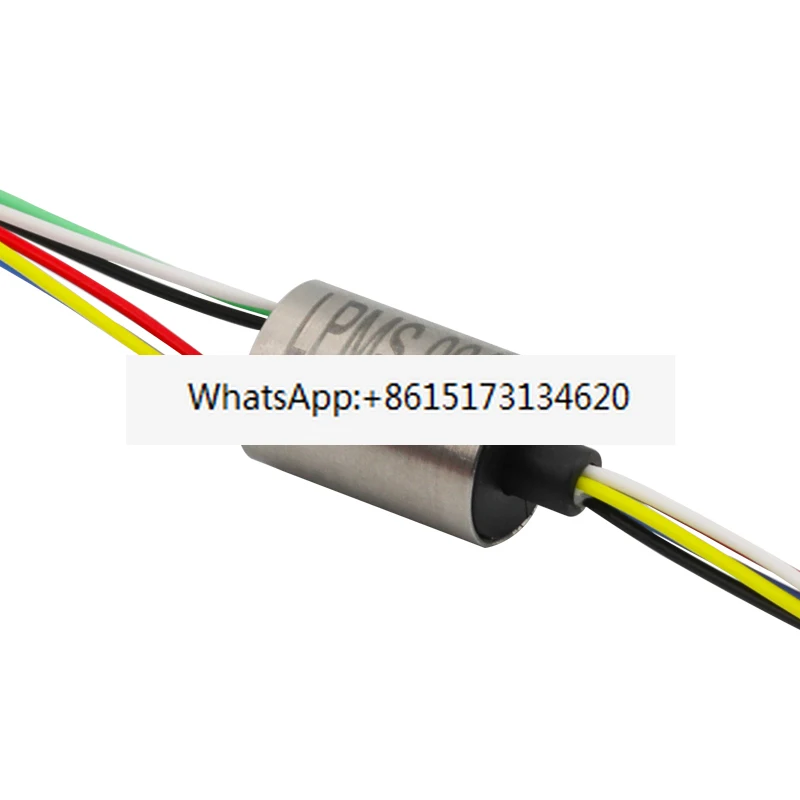 

1PCS-LPMS-06A высокоточное ультра-мини 6-проводное контактное кольцо с чрезвычайно низким электрическим шумом