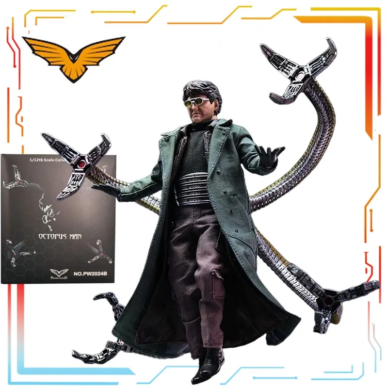 PWTOYS Original 1/12 Finished Actionable Precious Doll Series Doc Ock  Anime Toys Collectible Model Festival Gift for Boys