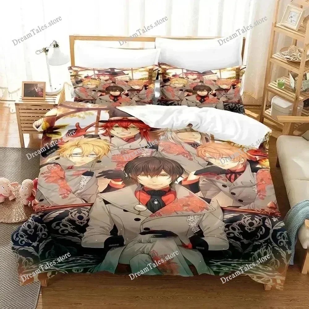 3D Printed Anime Code Realize Guardian of Rebirth Bedding Set Duvet Cover Bedroom Comforter Single Twin King _Size Quilt Cover96