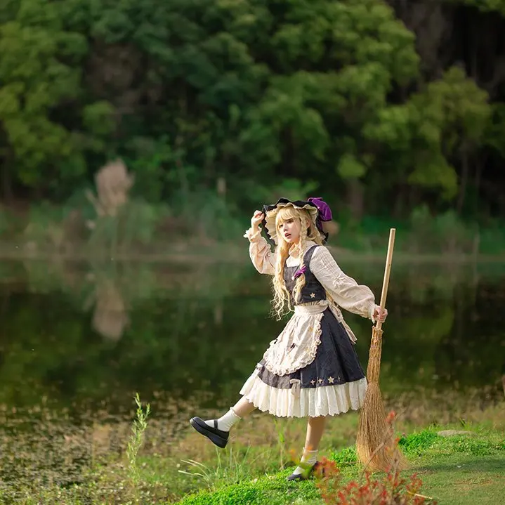 أزياء كيريسامي ماريسا التأثيرية للهالوين، حفلة لعب الأدوار في عيد الميلاد، لعبة كوميدية، فستان مشروع جديد أنماط طويلة وقصيرة