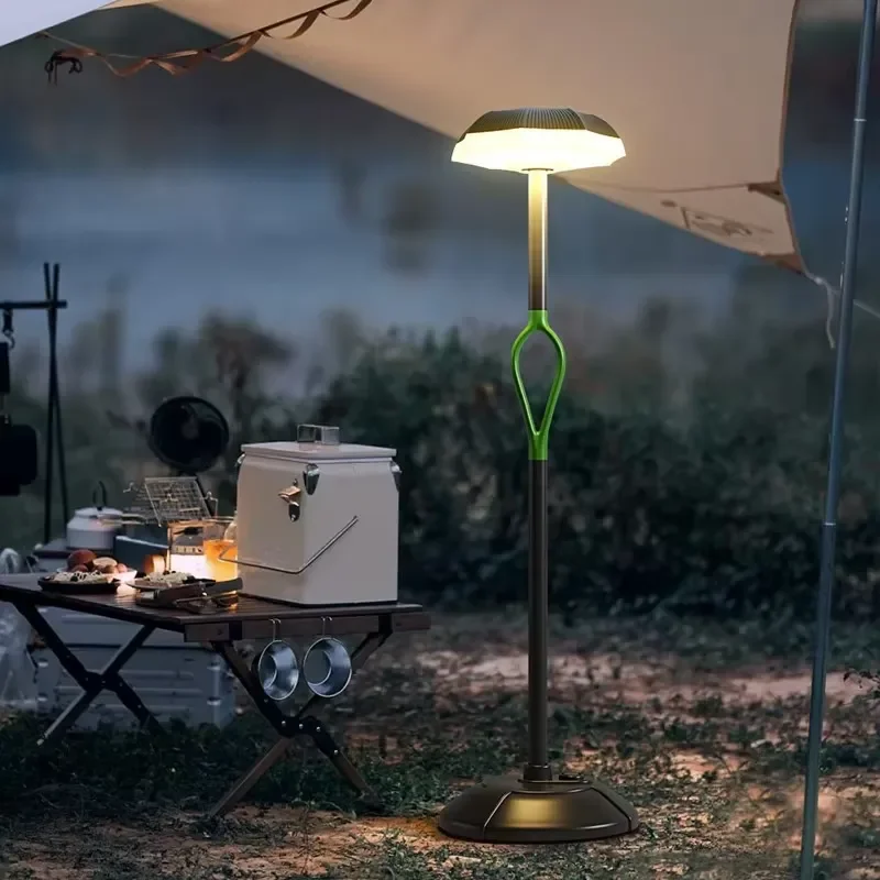Portable Solar Camping Light Waterproof Outdoor Lantern for European Garden Night Lighting Durable Hiking Torch Lamp