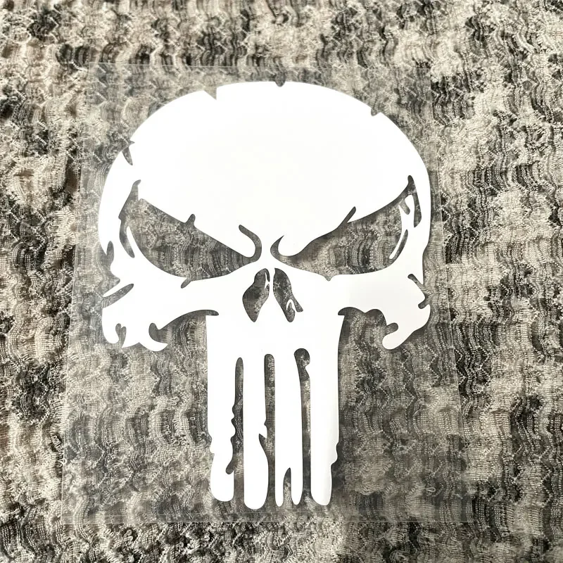 1PC Skull Motorcycle Stickers Waterproof Motocross Vinyl Decals Motorbike Fuel Tank Side Fairings Motorcycle Helmet Decoration