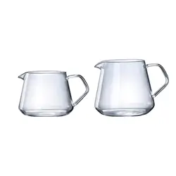 Borosilicate Glass Coffee Maker Coffee Pot Coffee Dripper Brewer Kettle Coffee Sharing Pot for Tea Coffee Cooking