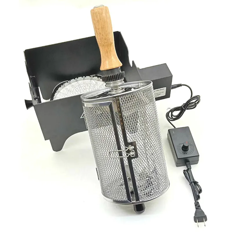 200 جرام تسخين الغاز محمصة حبوب البن عملية سهلة آلة تحميص حبوب البن المنزلية في المخزون