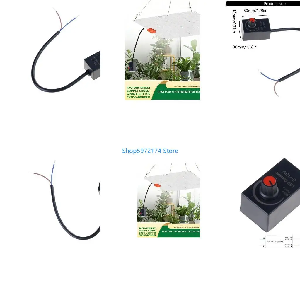 Y3NB Miniature 0-10V Dimmer Device For Precise Light Control In Various Setting