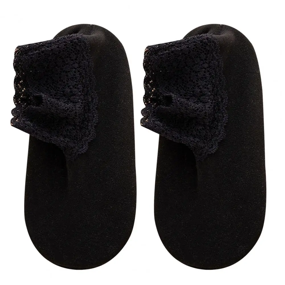 ถุงเท้ากันลื่นยาวถึงข้อเท้าสำหรับผู้หญิงถุงเท้าเล่นโยคะฟิตเนสกันลื่นทนของใช้ในครัวเรือน