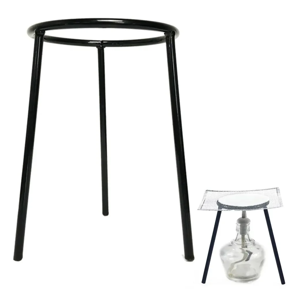 Tripod Heating Support Stand For Laboratory Experiments Made Of Iron Suitable For Supporting Crucibles With Burner Lamp Or Net