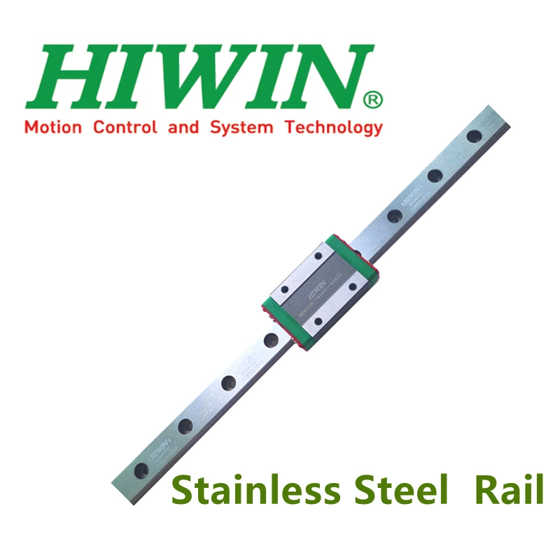 

Original HIWIN BRAND MGN9 MGN12 Stainless Steel Linear Rail 250mm 300mm 350mm 400mm with MGN9H MGN12H Block Carriage