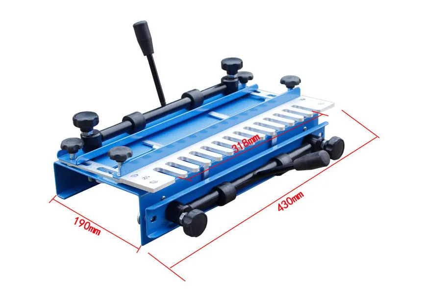 Small Woodworking Machinery Portable Dovetail Tenon Rack 12 Inch Formwork Drawer Tenon Dovetail Tenon