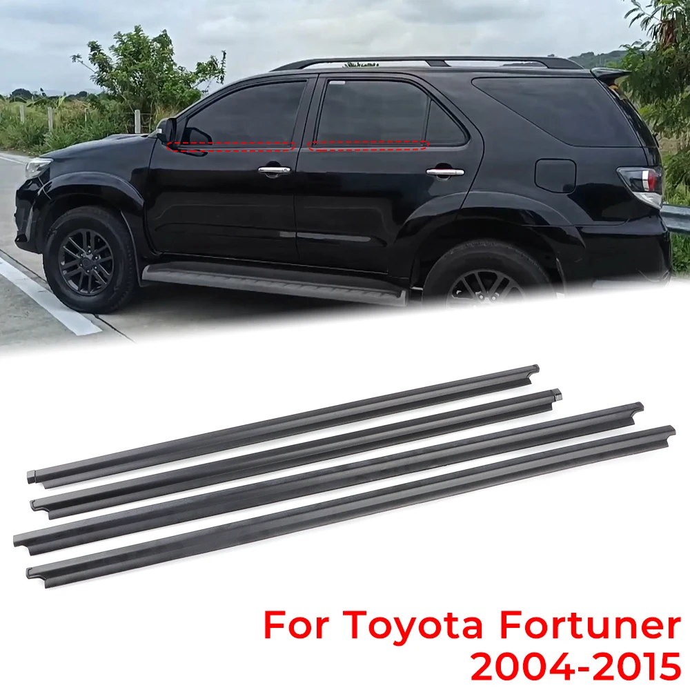 

Window Weatherstrip For Toyota Fortuner 2004 2005 2006 2007 2008 2009 2010 2011 2012 2013 2014 2015 Car Window Glass Seal