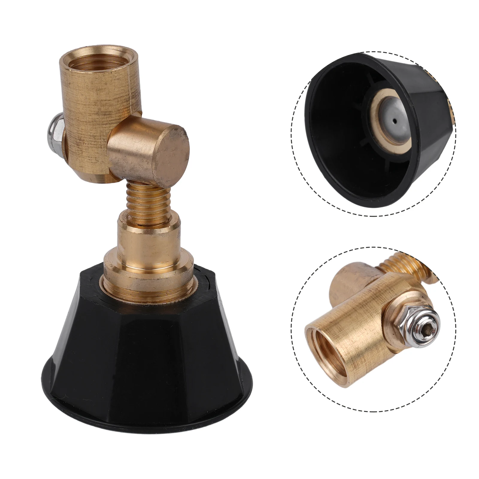 Cyclone Nozzle Nozzle Atomization Agricultural Black Copper Garden Multiple Modes Sprinkler Head Stainless Adjustable