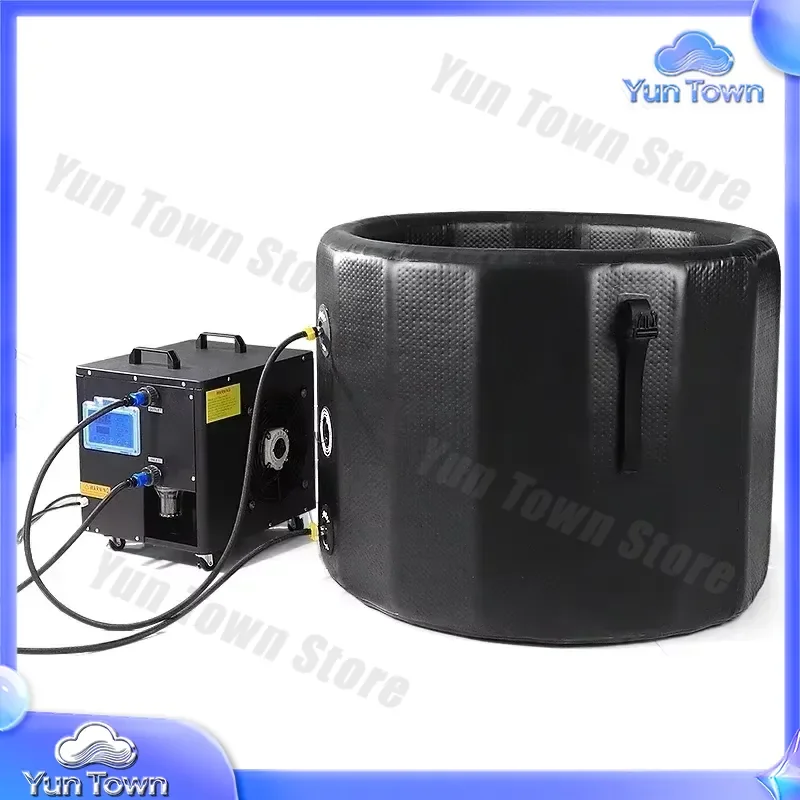 Customizable Ice Bath Machine with Ozone for Exercise Recovery Ice Bath Chiller with Wheels for Cold Therapy Recovery