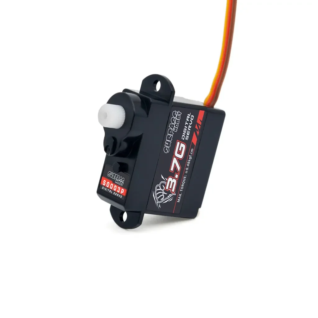 SURPASS HOBBY 2g 3,7g 4,3g 6g 8g Mini Servo Digital Metal Gear Motor Sin Núcleo para RC Micro coche Drone avión barco de ala fija Robot