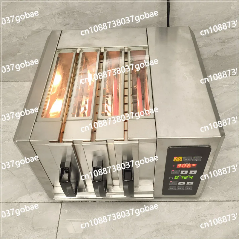 Electric Oven Machine Smokeless  Electric Grill Lamb Skewers Automatic Rotary Grill Machine Commercial Kebab