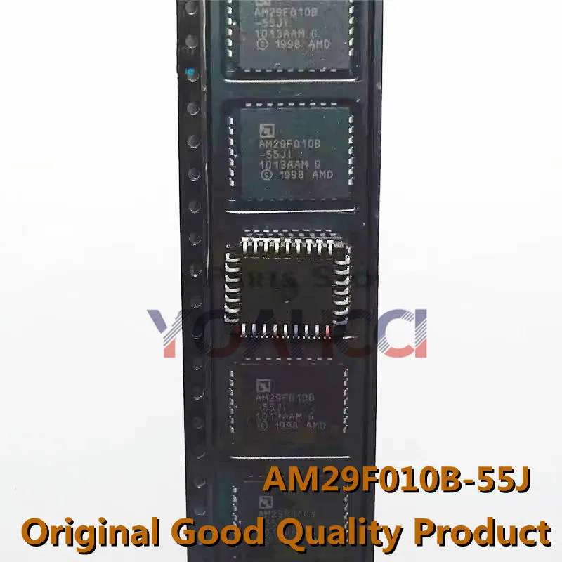 AM29F010B-55J (5-50pieces) Free Shipping AM29F010B PLCC32 Original integrated IC chip，In Stock