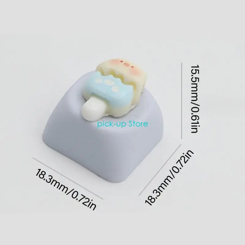 Q5WA 사용자 정의 가능한 돼지 테마 수지 키 캡 인체 공학적 및 슬립 방지 기능을 갖춘 기계식 키보드 키 캡