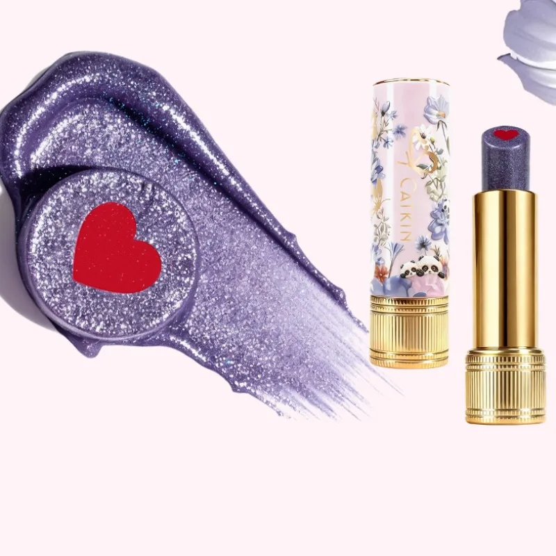 캣킨 샌드위치 립스틱 보습 립스틱 컬러 립밤 립글로스 비타민 E 함유 촉촉하고 오래 지속되는