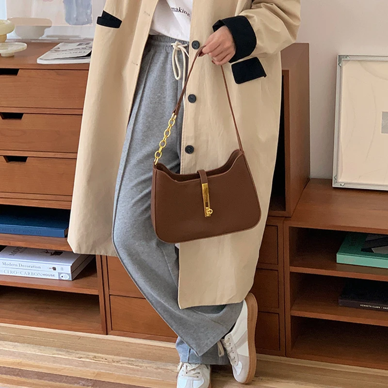 Hochwertige Geldbörsen und Handtaschen Designer Pu Leder Umhängetasche Umhängetaschen für Frauen Träger Achsel Tasche – Detail 12