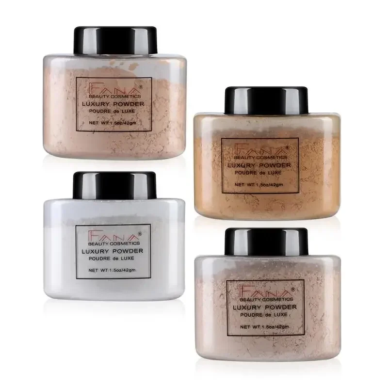 Smooth Loose Powder Oil Control Face Powder Makeup Concealer Foundation Mineral Finishing Bronzer Contour Powder Maquiagem