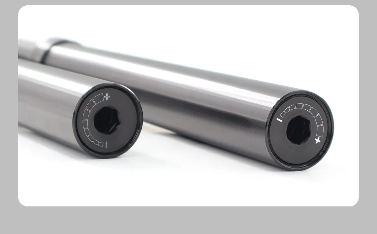 TESNO MTB Rennrad-Sattelstütze 30,9/31,6mm Stoßdämpfer-Sattelstütze Manuell Höhenverstellbare Fahrrad-Feder-Sattelstütze – Detail 18