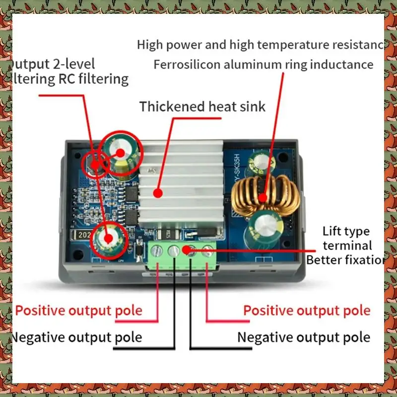 ABLQ PPS100 CNC Adjustable Power Supply Digitally Controlled Buck-Boost Power Supply For  (80W)