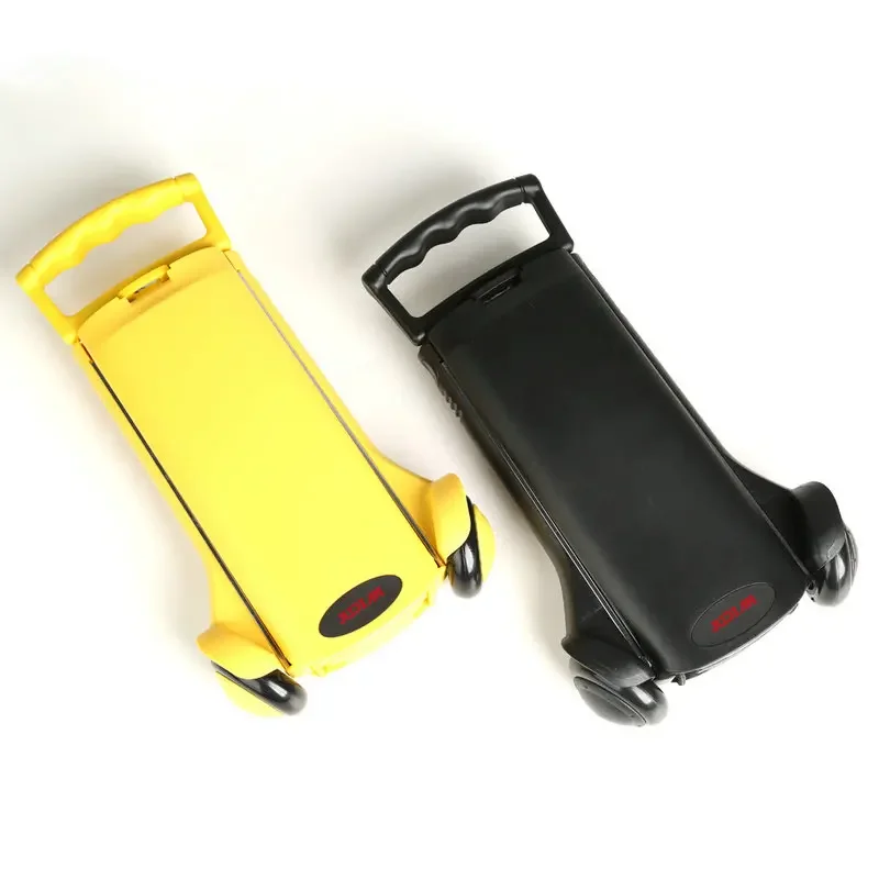 

Aluminum Alloy Small Shopping Cart, Portable Folding Luggage Trailer, School Bag Mini Trolley