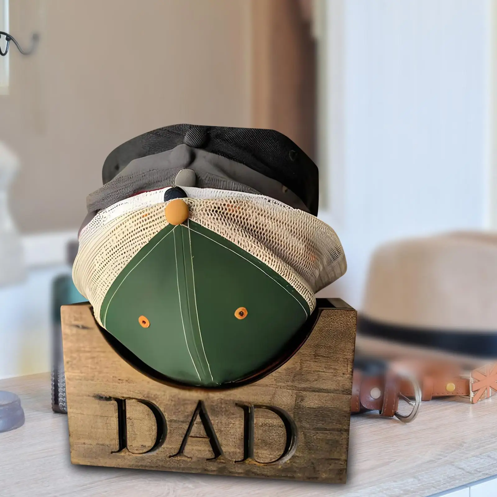 Hat Storage Box from Wife Father's Day Gifts for Daddy Boyfriend Anniversary