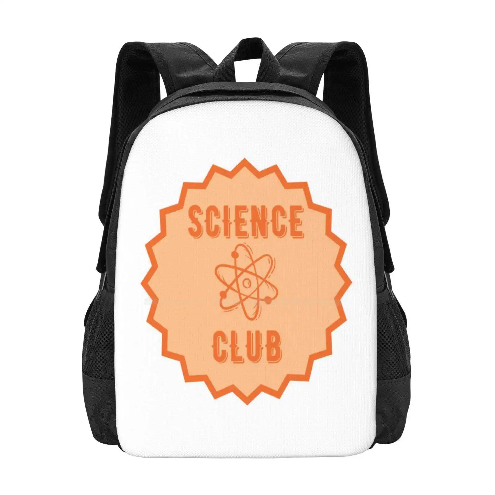 Science Club No.2 Hot Sale Schoolbag Backpack Fashion Bags Blinkart16 Science Club Stem Club Scientific Community Science