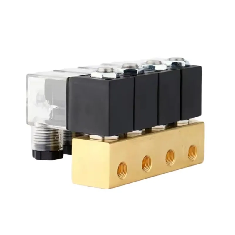 High Pressure Solenoid Valve Brass Direct Action Coffee Machine Multifunctional Beverage Machine Combination Solenoid Valve