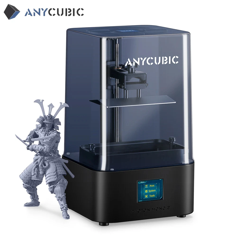 

ANYCUBIC Photon Mono 2 High-Speed 3D Printing 6.6" 4K+ Monochrome Screen LCD UV Resin 3D Printer 165*143*89mm Printing Size