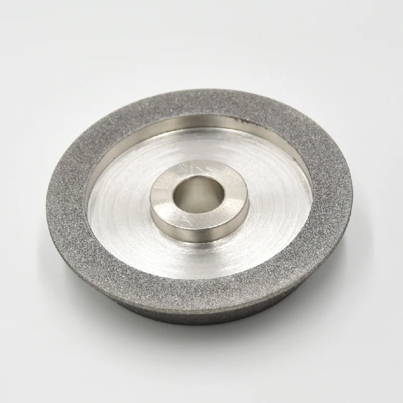 MR 13A 13B 3 Inch CBN Grinding Wheel, 1/2'' Arbor, 20G-CBN230 CBN for High Speed Steel, SDC for Tungsten Steel