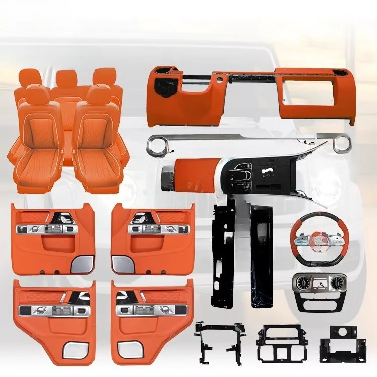Customized Luxury W463 Interior Upgrade G Class Interior Accessories for  W463 2002-2018 to Newest Style