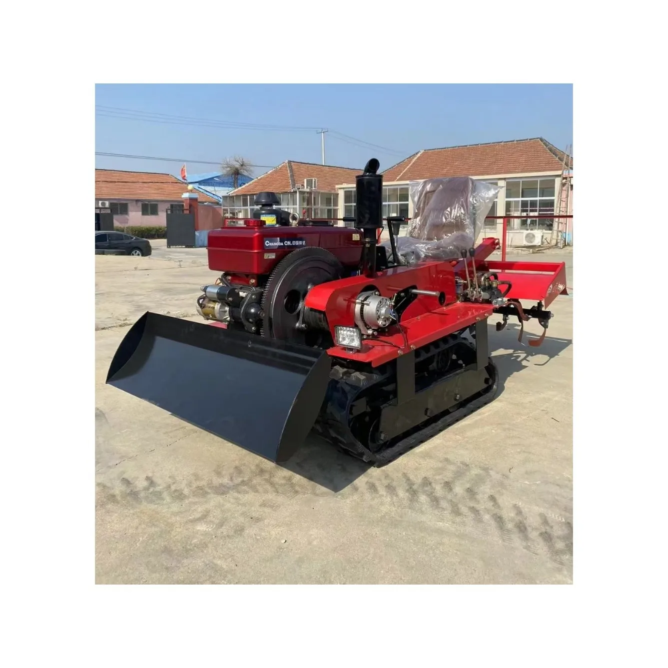 Multi-functional Cheap Chinese Mini Crawler Tractor 25hp 35hp with Rubber Tracks Crawler Tractor for Sale in Kenya35HP