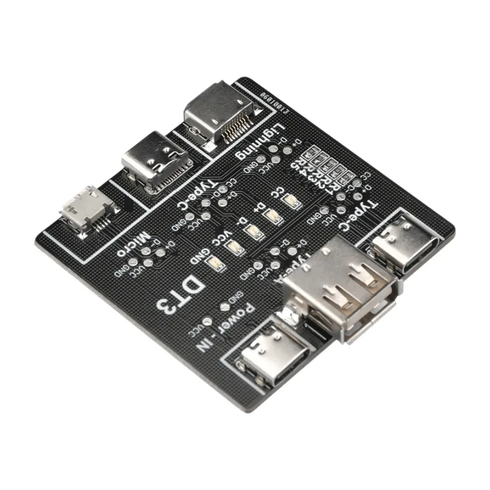 MECHANIC DT3 ON-OFF Data Cable Detection Board For iPhone Android Data Cable Type-C Micro Lightning Data Switching Test Board