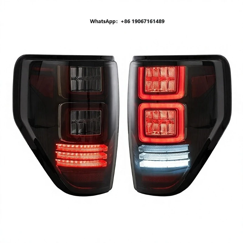 Taillights Pickup Truck Red Turn Signal Smoke        LF