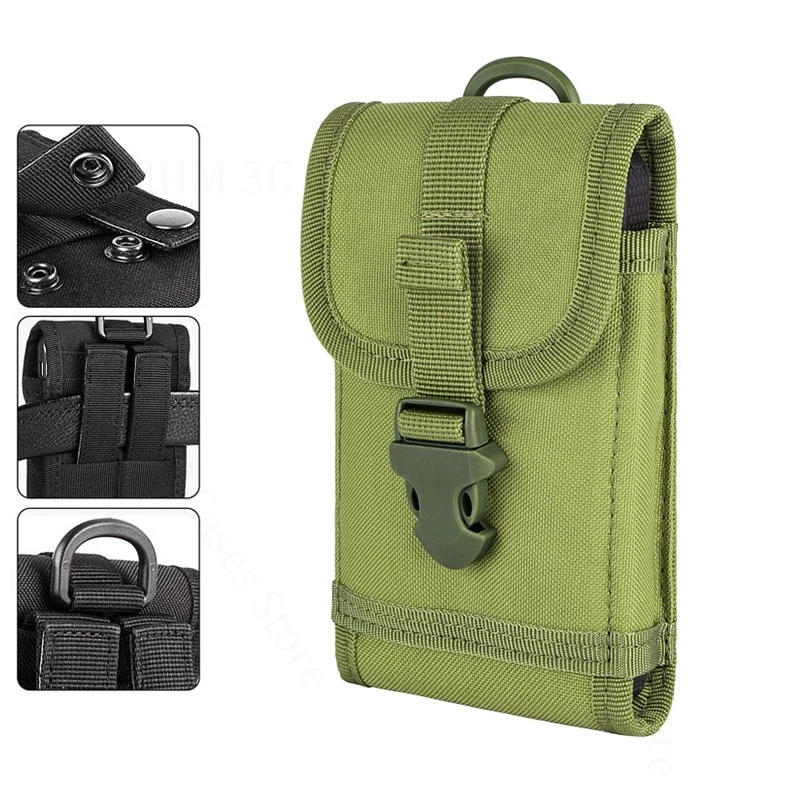 

Nylon Buckle Belt Phone Case For Oneplus 15 13s 12R K11 Waist Bag Phone Pouch For OnePlus 13T 13R 11 10 Pro 5G 9RT 7T 6t 8T Plus