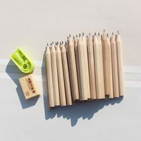 Beginner Drawing Tool Short Pencils Hexagonal Calligraphy Wood Pencil Comfortable Mini Sketching Pencils Back To School